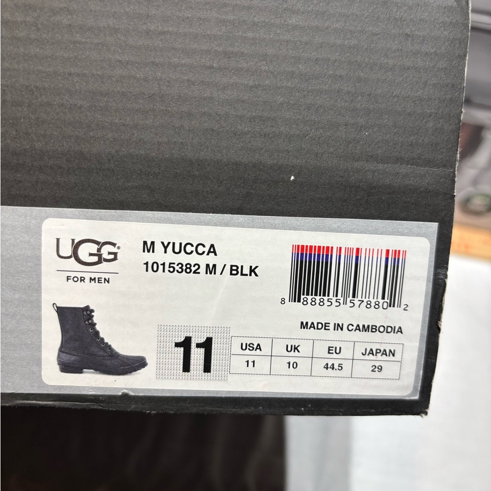 UGG Black Yucca Men's Boots